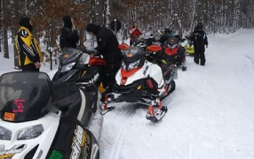 Snowmobiling Picture